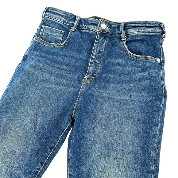 PILCRO The Cigarette High-Rise Slim Straight Jeans Cotton Blend Blue Size 31 - Picture 6 of 16